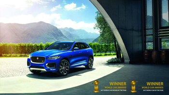 El Jaguar F-Pace se convirtió
