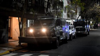 Tras el desalojo, el edificio