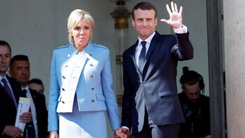 El presidente francés Emmanuel Macron