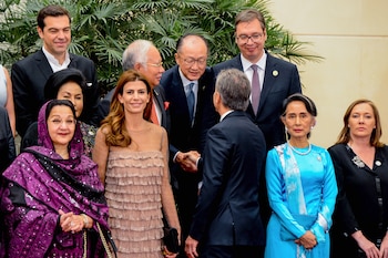 Awada en el Gran Palacio