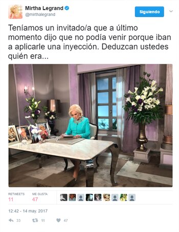 Desde la cuenta oficial de