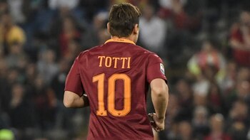 Francesco Totti estuvo por 25