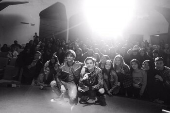 Infaltable foto final con sus