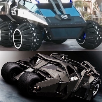 Las similitudes con el Batimóvil