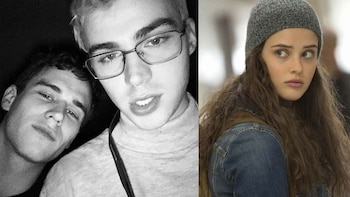 Brandon Flynn, Miles Heizer y