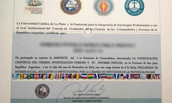 Así eran los títulos “truchos”