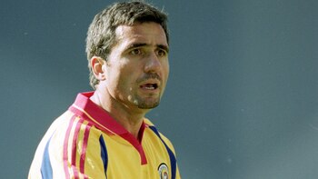 Gheorghe Hagi jugó tres Copas