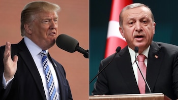 Donald Trump y Recep Erdogan