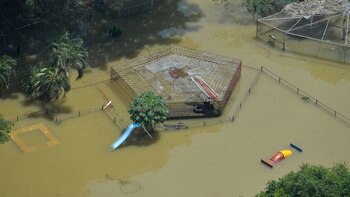 Inundaciones en Colombia (AFP)