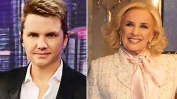 Santiago del Moro y Mirtha