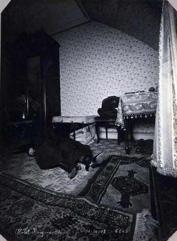 Octubre de 1903. Un hombre