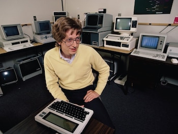 Bill Gates con tan solo