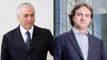 Michel Temer y Joesley Batista