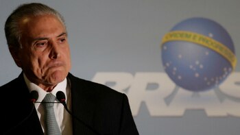 Michel Temer, presidente de Brasil