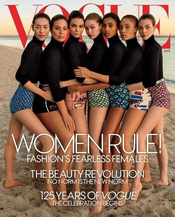 Portada de Vogue USA, el