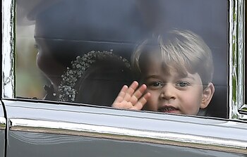 El pequeño príncipe George (AFP)