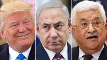 Donald Trump, Benjamin Netanyahu y