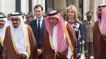 El rey de Arabia Saudita