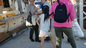 La niña recibió una herida