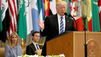 Donald Trump acusó a Irán