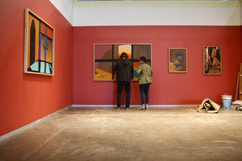 Casi lista. Imagen del montaje