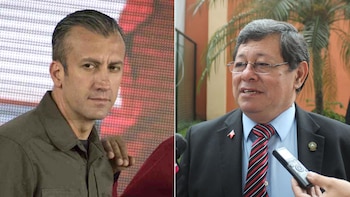 Tareck El Aissami y José