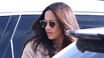 La actriz permaneció escondida durante