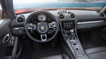 Interior del modelo 718 Boxster S