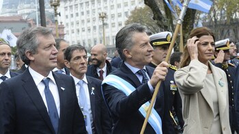 Mauricio Macri, rumbo al Tedeum del 25 de mayo de 2017