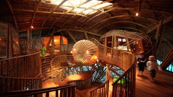 La biblioteca de Soneva Kiri, en la Isla de Koh Kood, Tailandia (Soneva Kiri)