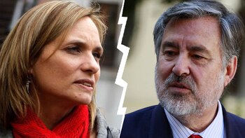 Carolina Goic y Alejandro Guillier