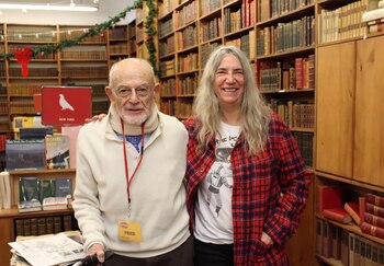 Fred y Patti Smith, en