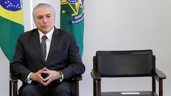 Michel Temer, presidente de Brasil