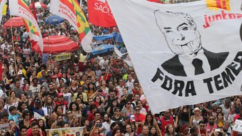 Manifestaciones contra Temer en Brasil