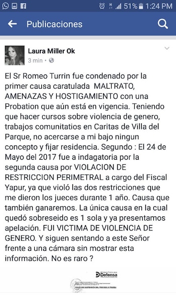 La publicación de Laura Miller