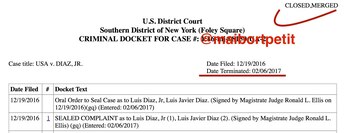 La orden de cierre del