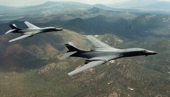 Bombarderos Lancer B-1B (Reuters/Fuerza Aérea)