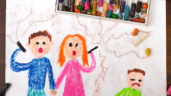 Los niños que fueron expuestos