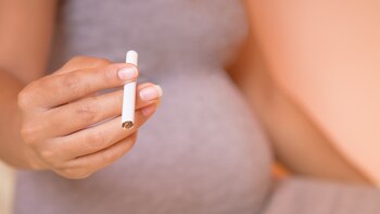 Durante el embarazo, el tabaquismo