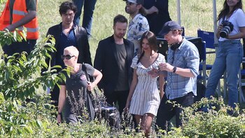 Riccardo Scamarcio, Aaron Paul, Emily Ratajkowski