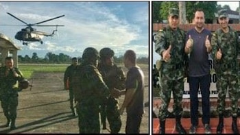 Bequen Vawhuer Sierra, uno de los liberados (Twitter)