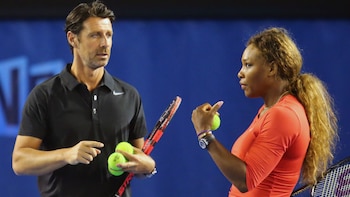 Patrick Mouratoglou fue quien ayudó