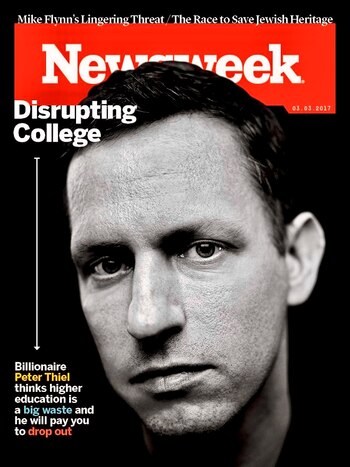El inversionista alemán Peter Thiel