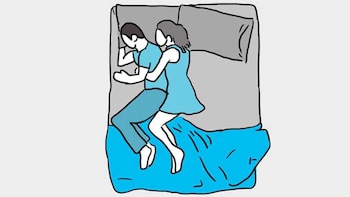 Una de las dos personas