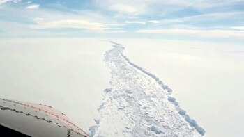 Los hielos antárticos también se