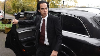 Cave durante las audiencias por