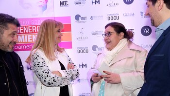 Graciana Peñafort (derecha), en un