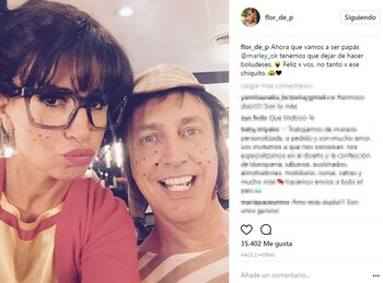 El saludo en Instagram de