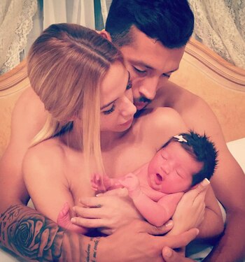 Tamara Gorro y Ezequiel Garay