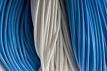 Detalle de una obra de